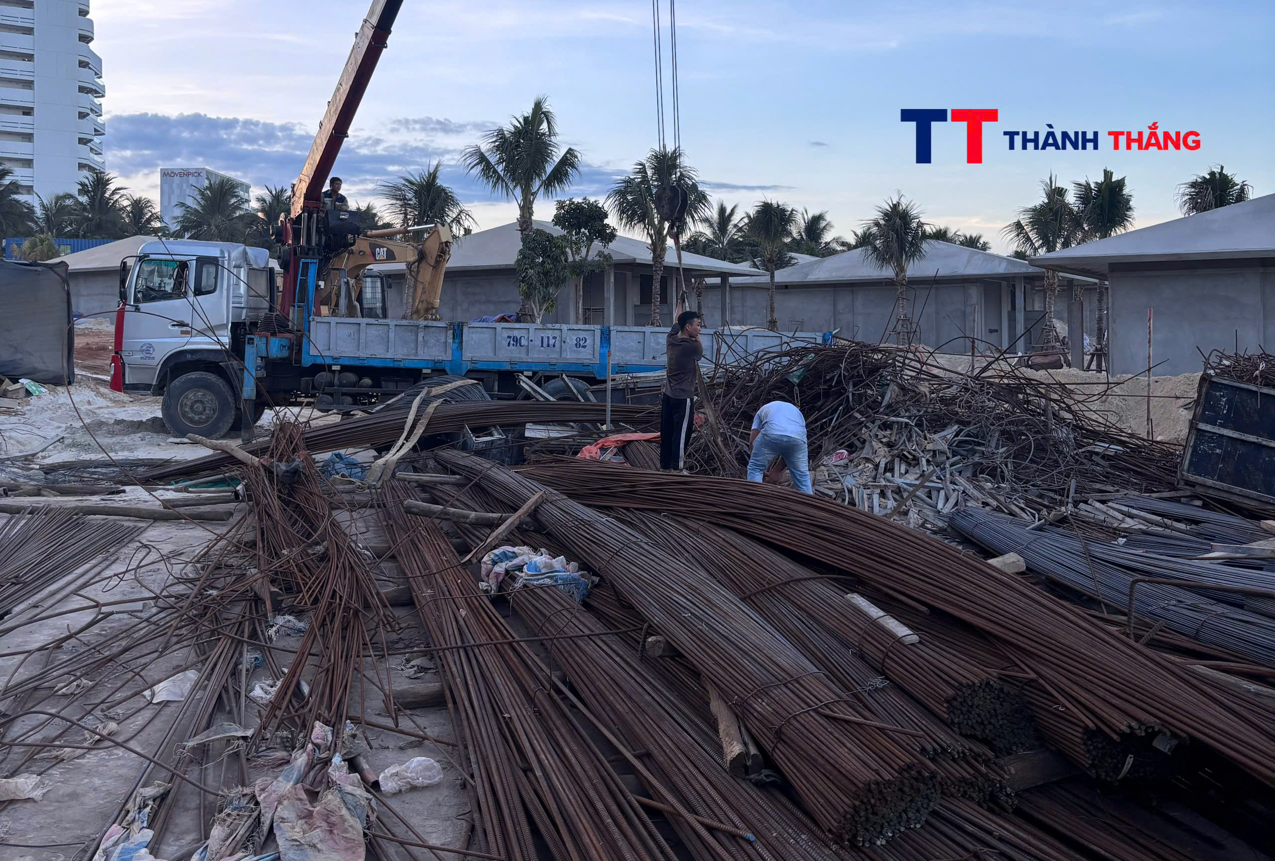 Thành Thắng thu mua sắt công trình