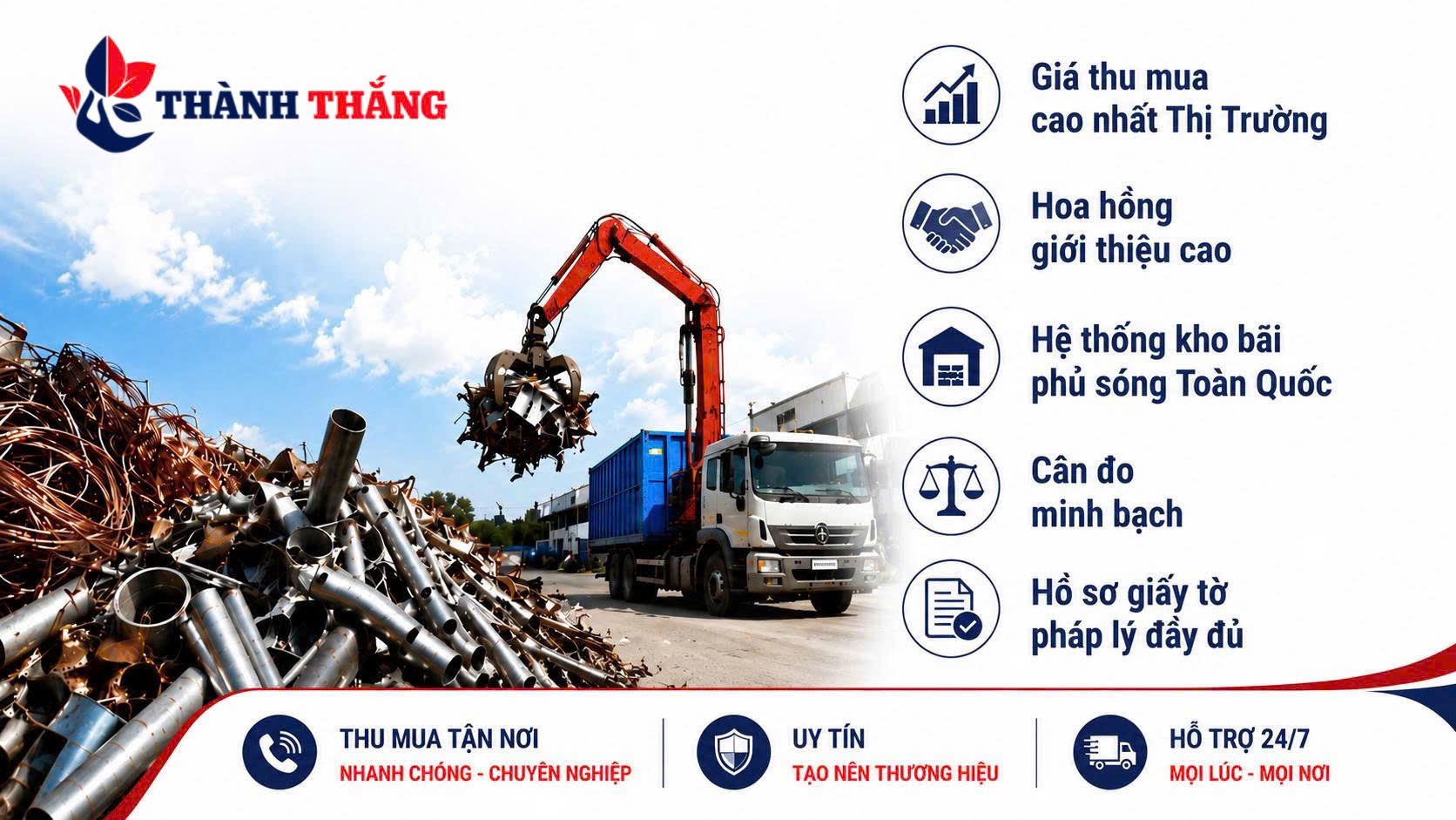 công ty thu mua phế liệu uy tín