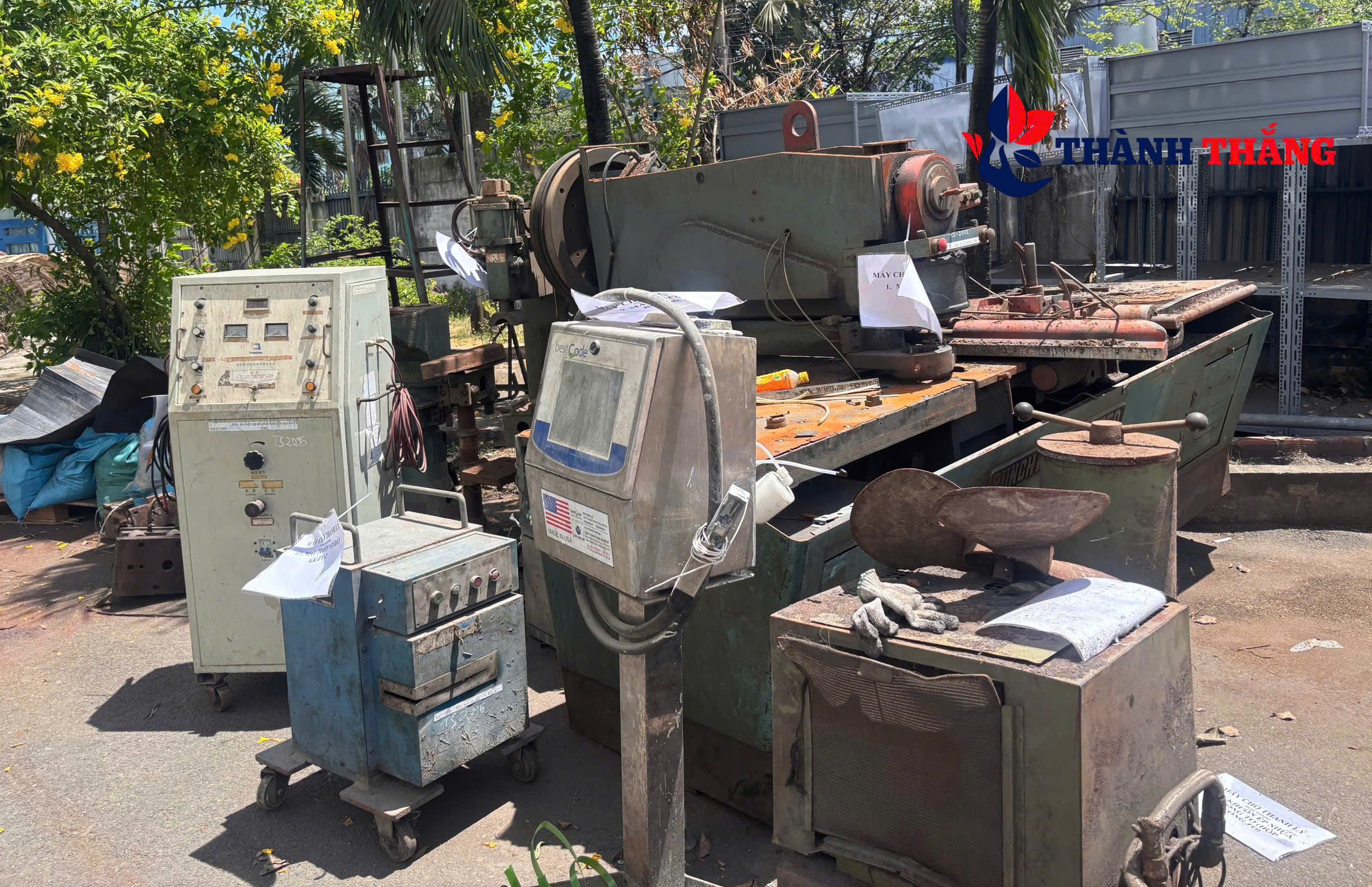 Thành Thắng thu mua máy móc cũ