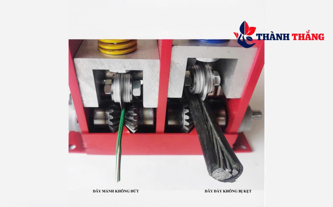 Máy tách vỏ dây điện