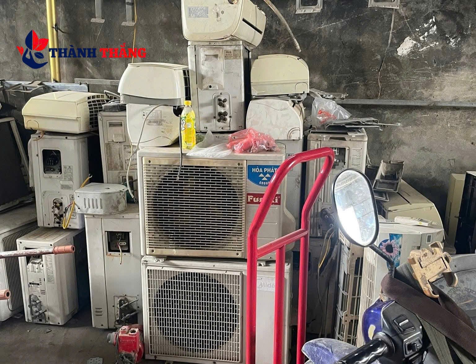 Thu mua máy lạnh cũ hỏng phế liệu giá cao nhất Thị Trường